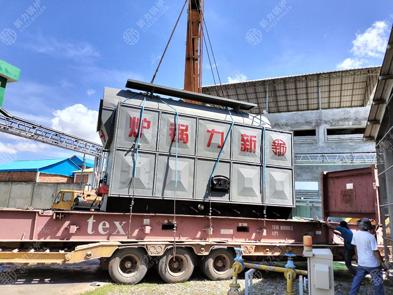 DZH生物質鍋爐安裝調試